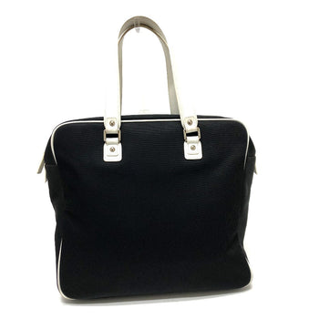 Chanel Shoulder Bag Canvas Black Airline Cc Coco Mark Women