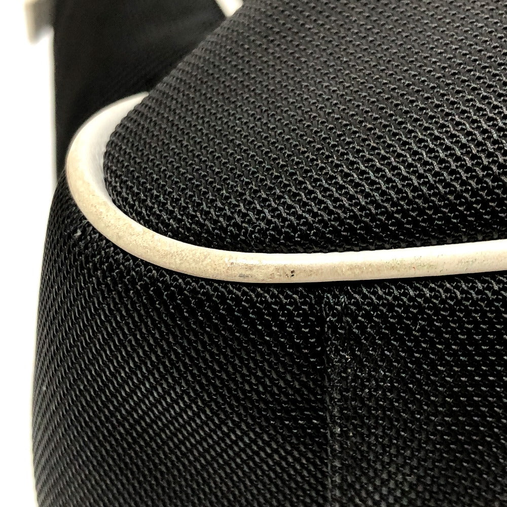 Chanel Shoulder Bag Canvas Black Airline Cc Coco Mark Women
