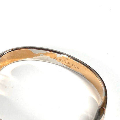 Louis Vuitton Bracelet M00253 Metal Pink Monogram Cuff Nanogram Women S