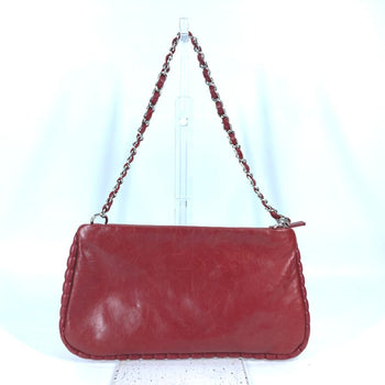 Chanel Shoulder Bag A48547 Leather Red Bag Shoulder Chain 10A Dekacoco Cc Women
