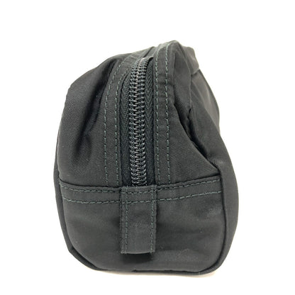 Prada Pouch 1Na350 Nylon Black Triangle Logo Women Secondhand