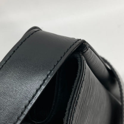 Louis Vuitton Shoulder Bag M80155 Epi Leather Black Epi Sac Depaul Gm Women