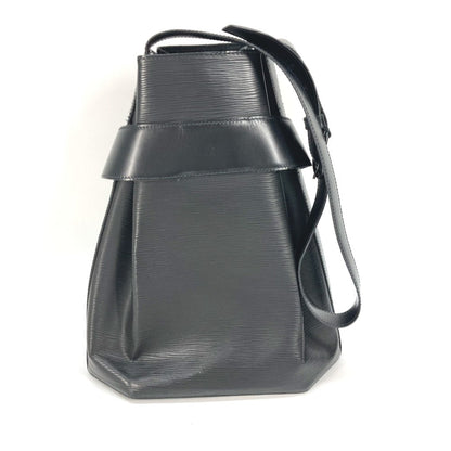 Louis Vuitton Shoulder Bag M80155 Epi Leather Black Epi Sac Depaul Gm Women
