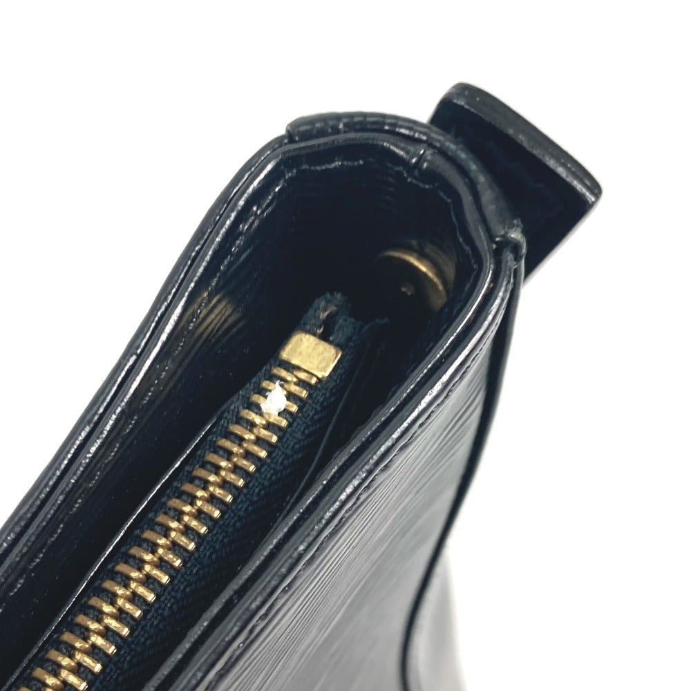 Louis Vuitton Shoulder Bag Epi Leather Black Epi Loopinggm Women