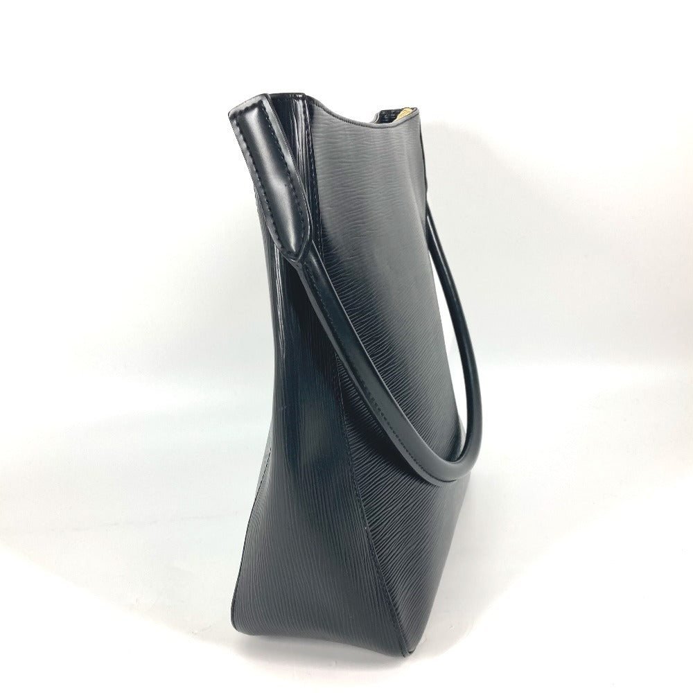 Louis Vuitton Shoulder Bag Epi Leather Black Epi Loopinggm Women