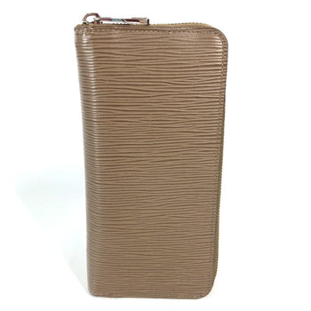 Louis Vuitton Long Wallet Purse M60967 Epi Leather Brown Epi Zippy Wallet Vertical Mens
