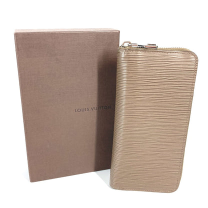 Louis Vuitton Long Wallet Purse M60967 Epi Leather Brown Epi Zippy Wallet Vertical Mens