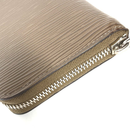 Louis Vuitton Long Wallet Purse M60967 Epi Leather Brown Epi Zippy Wallet Vertical Mens