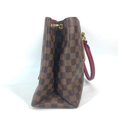 Louis Vuitton Handbag N40052 Damier Canvas Red Type Riverside Damier Lv Charm Reduvan Women