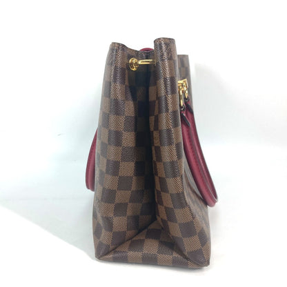Louis Vuitton Handbag N40052 Damier Canvas Red Type Riverside Damier Lv Charm Reduvan Women