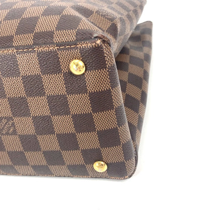 Louis Vuitton Handbag N40052 Damier Canvas Red Type Riverside Damier Lv Charm Reduvan Women