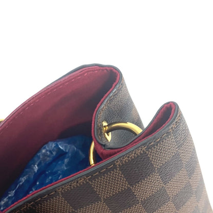 Louis Vuitton Handbag N40052 Damier Canvas Red Type Riverside Damier Lv Charm Reduvan Women