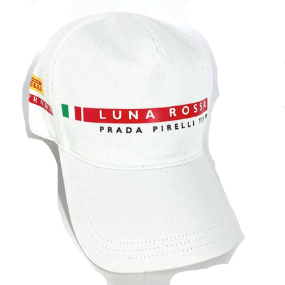 Prada Cap Cotton White Lunarosa S