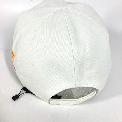 Prada Cap Cotton White Lunarosa S