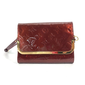 Louis Vuitton Clutch Bag M91547 Monogram Vernis Purple Monogram Vernis Rossmore Pm Women
