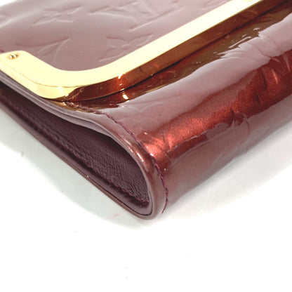 Louis Vuitton Clutch Bag M91547 Monogram Vernis Purple Monogram Vernis Rossmore Pm Women