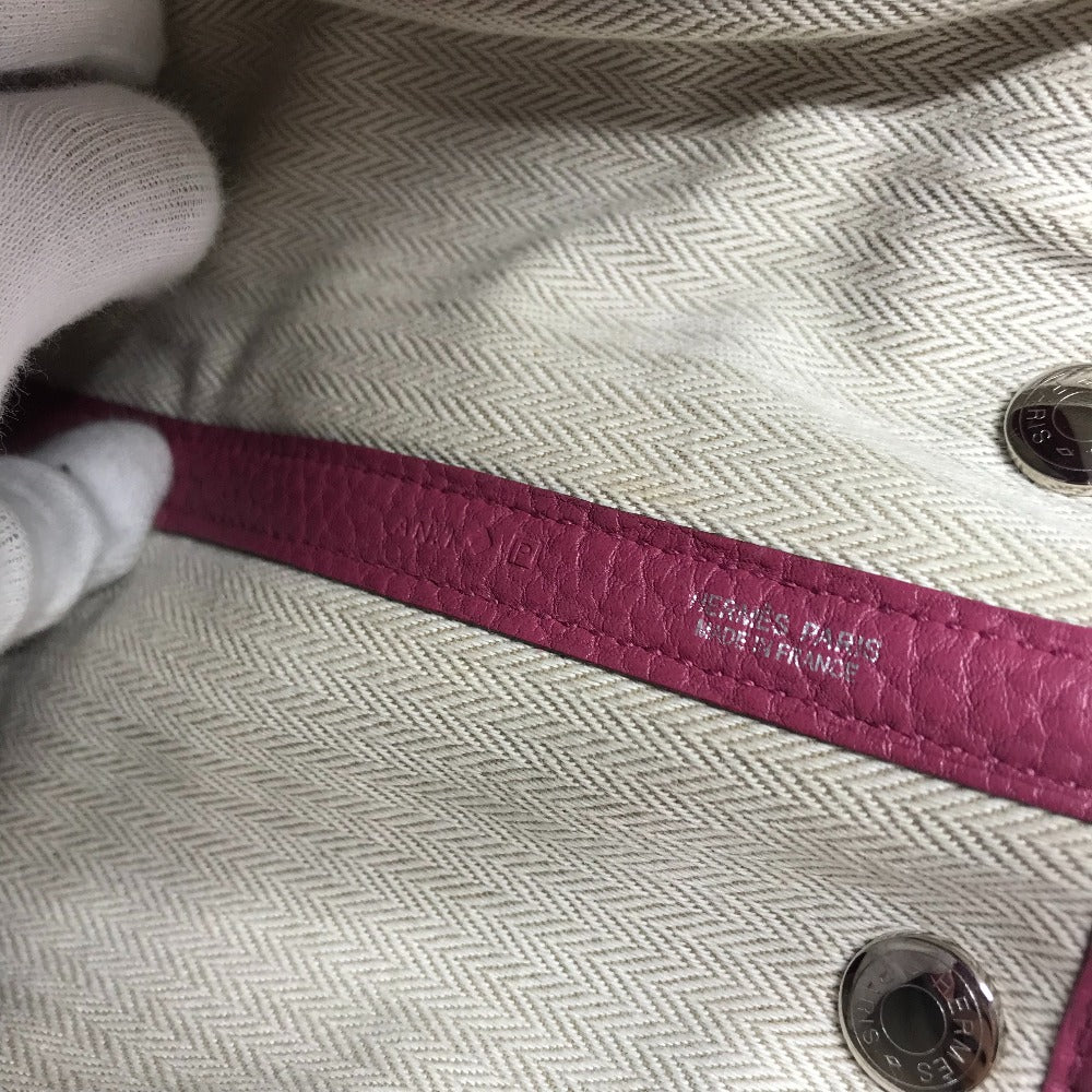 Hermes Tote Bag Negonda Purple Type Bag Garden Party Tpm Women