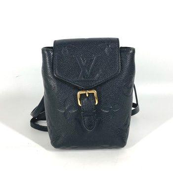 Louis Vuitton Backpack M80596 Monogram Ann Platt Leather Black Monogram Ann Platt Tiny Backpack