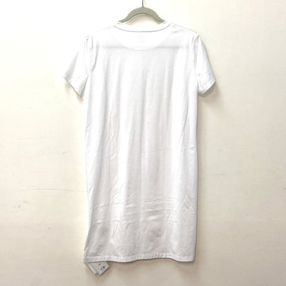 Hermes One Piece Cotton White Apparel De Re Boucle Women 42
