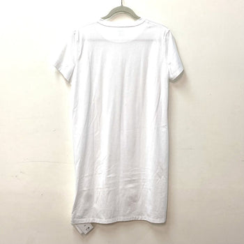 Hermes One Piece Cotton White Apparel De Re Boucle Women 42