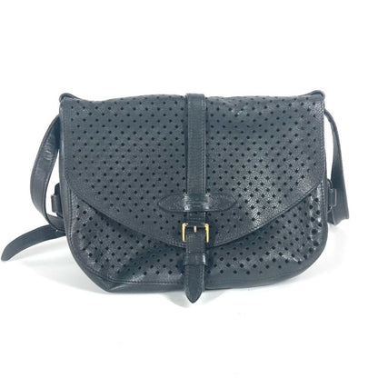 Louis Vuitton Shoulder Bag M94072 Calf Leather Black Perfo Flore Saumur30