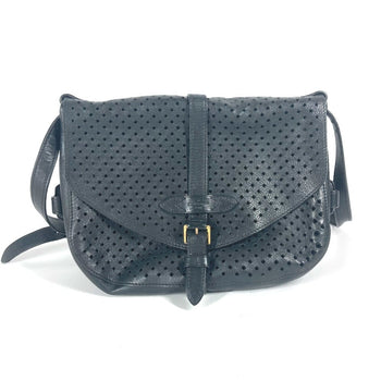 Louis Vuitton Shoulder Bag M94072 Calf Leather Black Perfo Flore Saumur30
