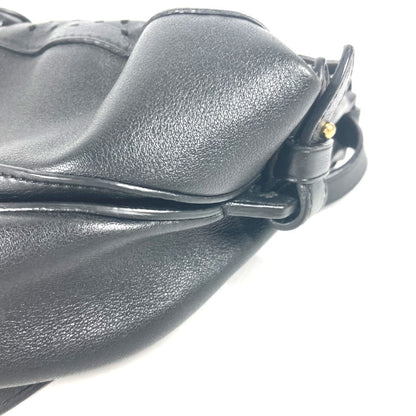 Louis Vuitton Shoulder Bag M94072 Calf Leather Black Perfo Flore Saumur30