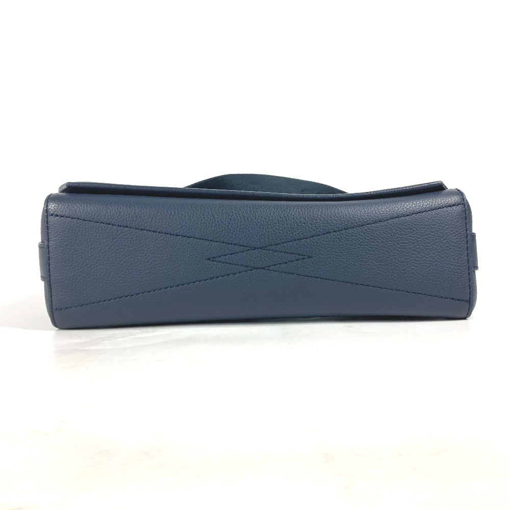 Louis Vuitton Shoulder Bag M21363 Cowhide Leather Navy Lv Aerogram Takeoff Messenger Mens