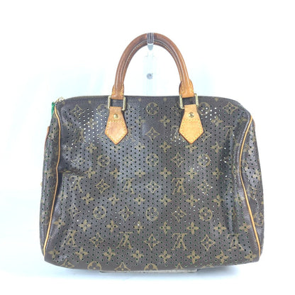 Louis Vuitton Handbag M95181 Monogram Canvas Green Monogram Perfo Speedy 30 Women