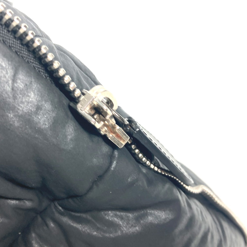 Chanel Boston Duffel Bag Coated Canvas Black Travel Bag Cc Coco Mark Matelasse Quilting Women