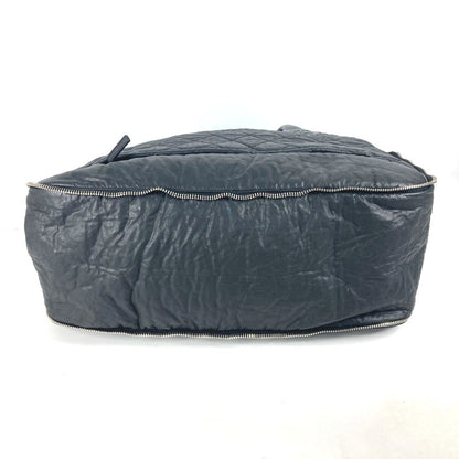 Chanel Boston Duffel Bag Coated Canvas Black Travel Bag Cc Coco Mark Matelasse Quilting Women