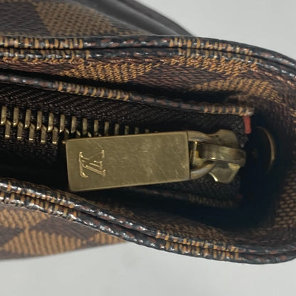 Louis Vuitton Shoulder Bag N51144 Damier Canvas Brown Damier Loopinggm Women
