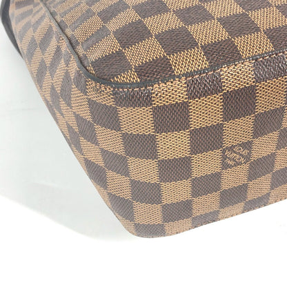 Louis Vuitton Shoulder Bag N51144 Damier Canvas Brown Damier Loopinggm Women