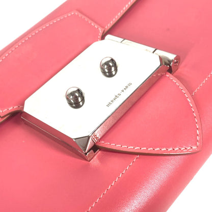 Hermes Clutch Bag Leather, Votadelakt Pink Sac Clutch Good Lock Women