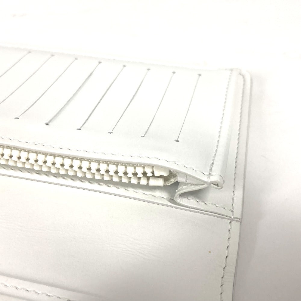 Louis Vuitton Long Wallet Purse M83066 Taurillon Clemence Leather White Long Wallet Monogram