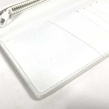Louis Vuitton Long Wallet Purse M83066 Taurillon Clemence Leather White Long Wallet Monogram