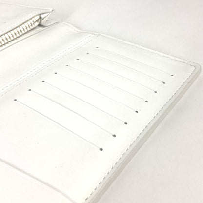 Louis Vuitton Long Wallet Purse M83066 Taurillon Clemence Leather White Long Wallet Monogram