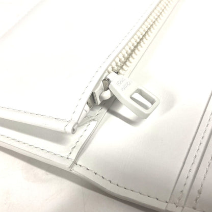 Louis Vuitton Long Wallet Purse M83066 Taurillon Clemence Leather White Long Wallet Monogram