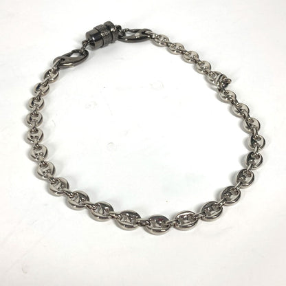 Dior Necklace N2062Hommt Metal Silvertype Chain Necklace Accessories Cylinder Cannage Mens