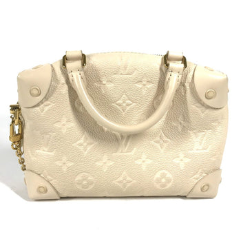 Louis Vuitton Shoulder Bag M45394 Monogram Ann Platt Leather White Monogram Ann Platt Petite Malle