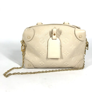 Louis Vuitton Shoulder Bag M45394 Monogram Ann Platt Leather White Monogram Ann Platt Petite Malle