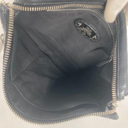 Fendi Shoulder Bag 7Va407 Leather Black Messenger Bag Celeria