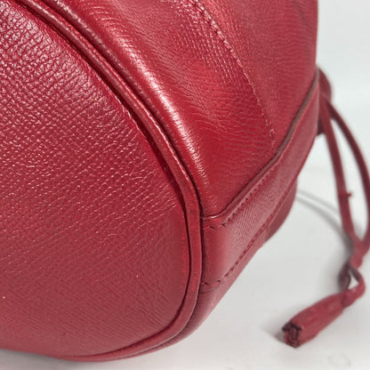 Hermes Shoulder Bag Courchevel Red Crossbody Market Gm