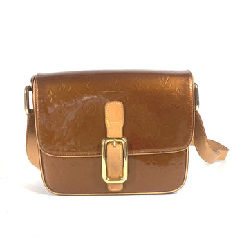 Louis Vuitton Shoulder Bag M91107 Monogram Vernis Canvas Brown Monogram Vernis Christie Gm Women