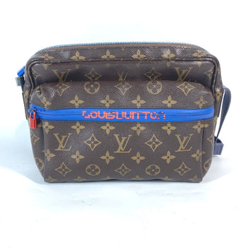 Louis Vuitton Sling Bag M43828 Monogram Canvas Brown Monogram Kim Jones Pacific Bumbag Mens