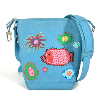 Louis Vuitton Shoulder Bag M21716 Taurillon Clemence Leather Blue Lvxyk Monogram Taurillon Clemence