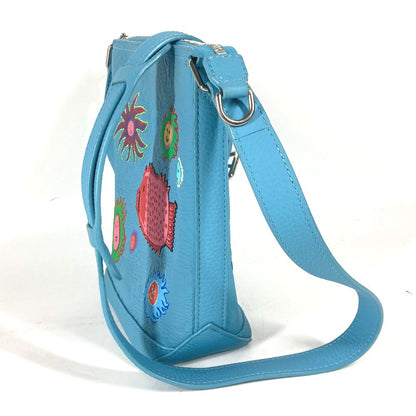 Louis Vuitton Shoulder Bag M21716 Taurillon Clemence Leather Blue Lvxyk Monogram Taurillon Clemence