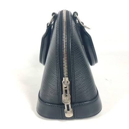 Louis Vuitton Shoulder Bag M81945 Epi Leather Black Epi Nano Alma Women
