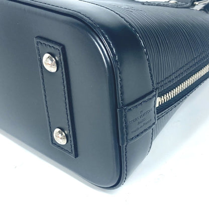 Louis Vuitton Shoulder Bag M81945 Epi Leather Black Epi Nano Alma Women