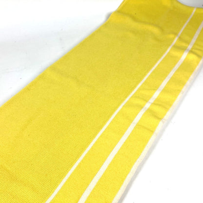Louis Vuitton Scarf Cotton, Cashmere Yellow Lvcup Louis Vuitton Cup Logo Mens(Unisex)